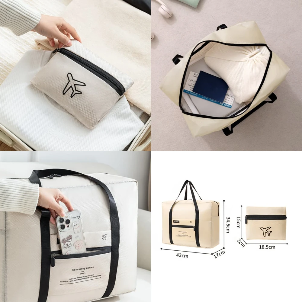 Bolso de mano plegable para viaje
