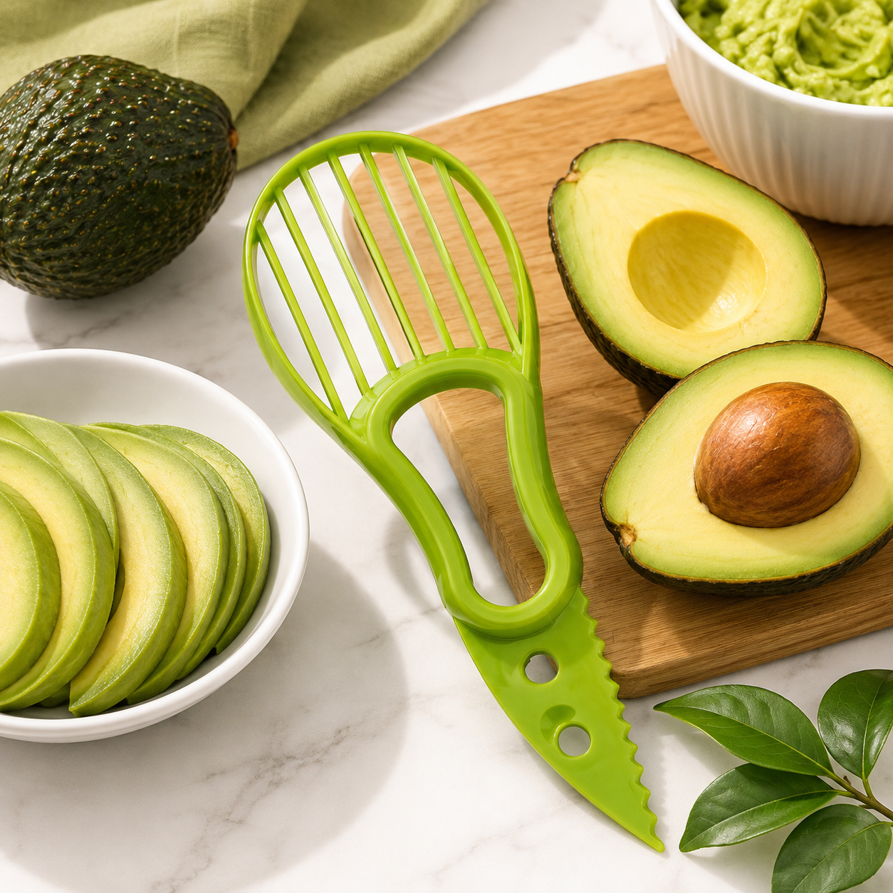 Pelador y Cortador de Palta