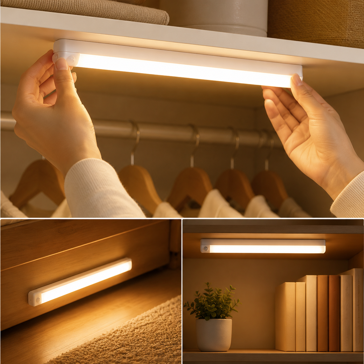 Luz de led recargable USB C