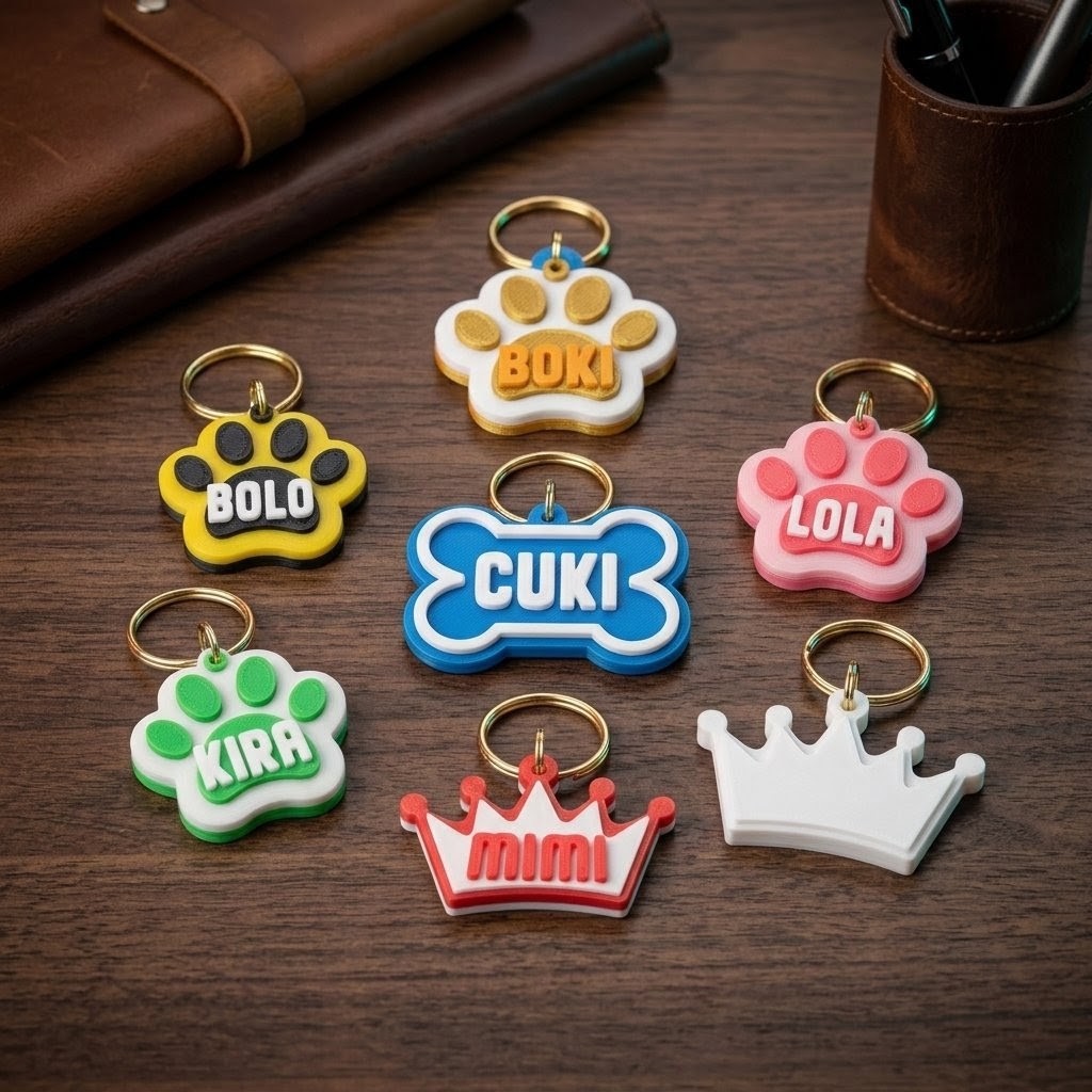 Identificadores Personalizados para Mascotas