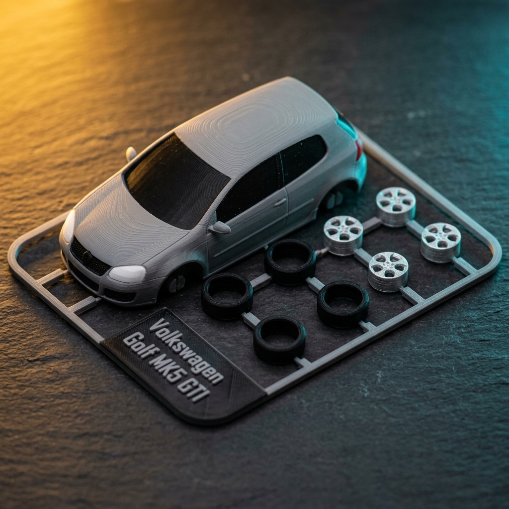 Kit Card de Autos y Vehículos Coleccionables para Armar