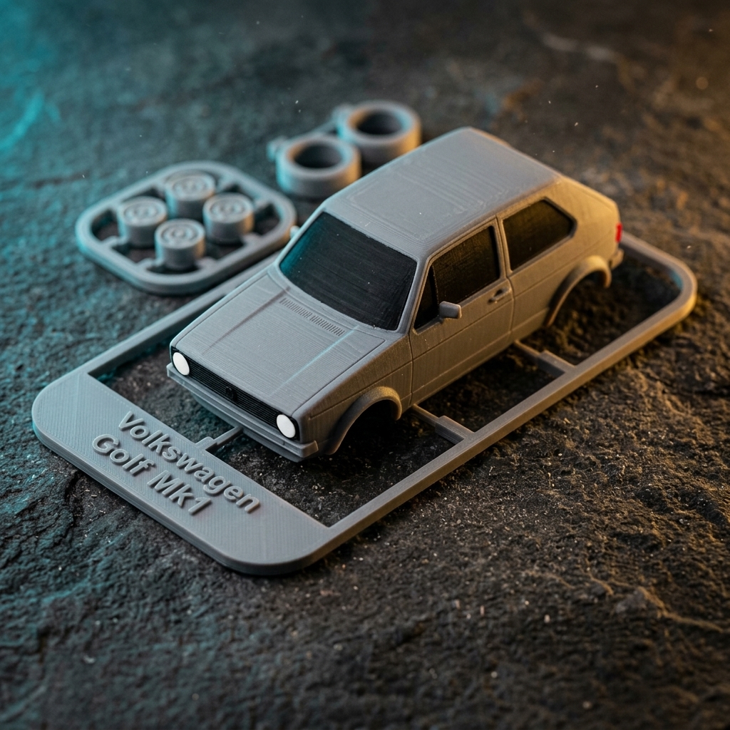 Kit Card de Autos y Vehículos Coleccionables para Armar