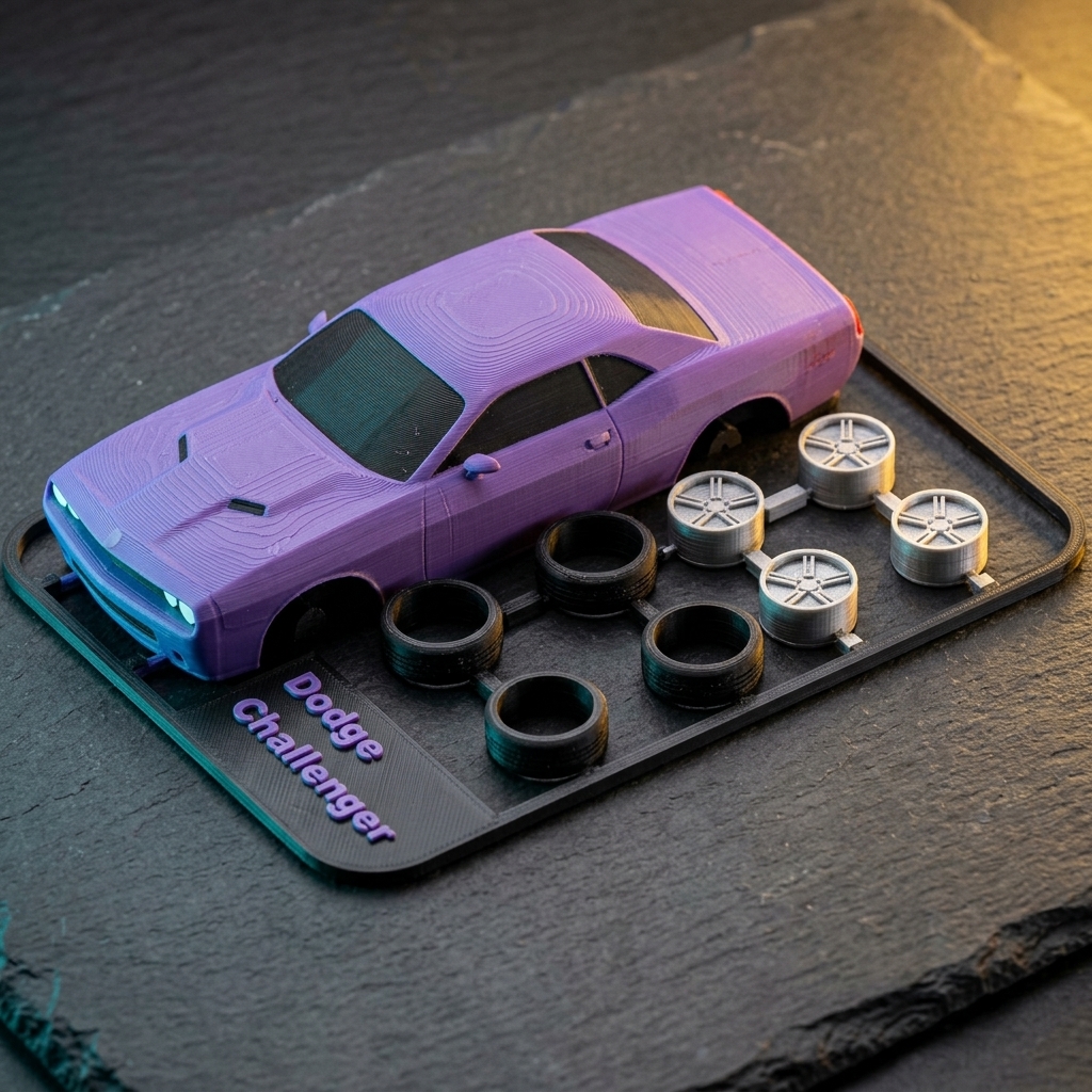 Kit Card de Autos y Vehículos Coleccionables para Armar