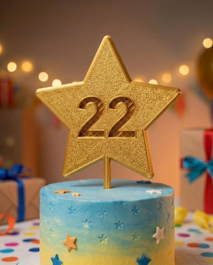 Topper de torta personalizado