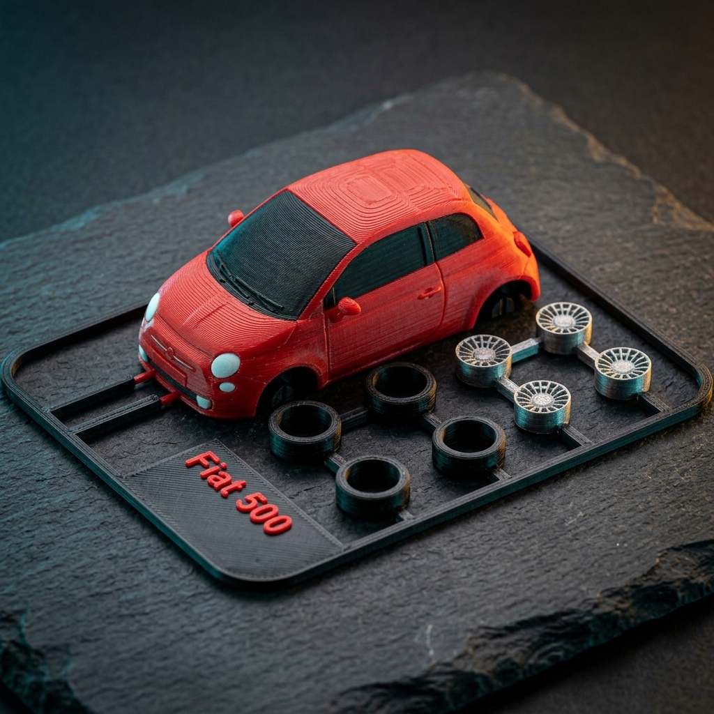 Kit Card de Autos y Vehículos Coleccionables para Armar