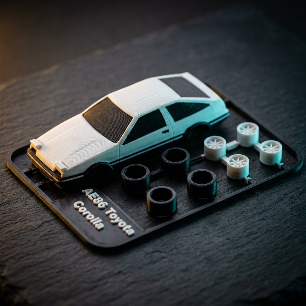 Kit Card de Autos y Vehículos Coleccionables para Armar
