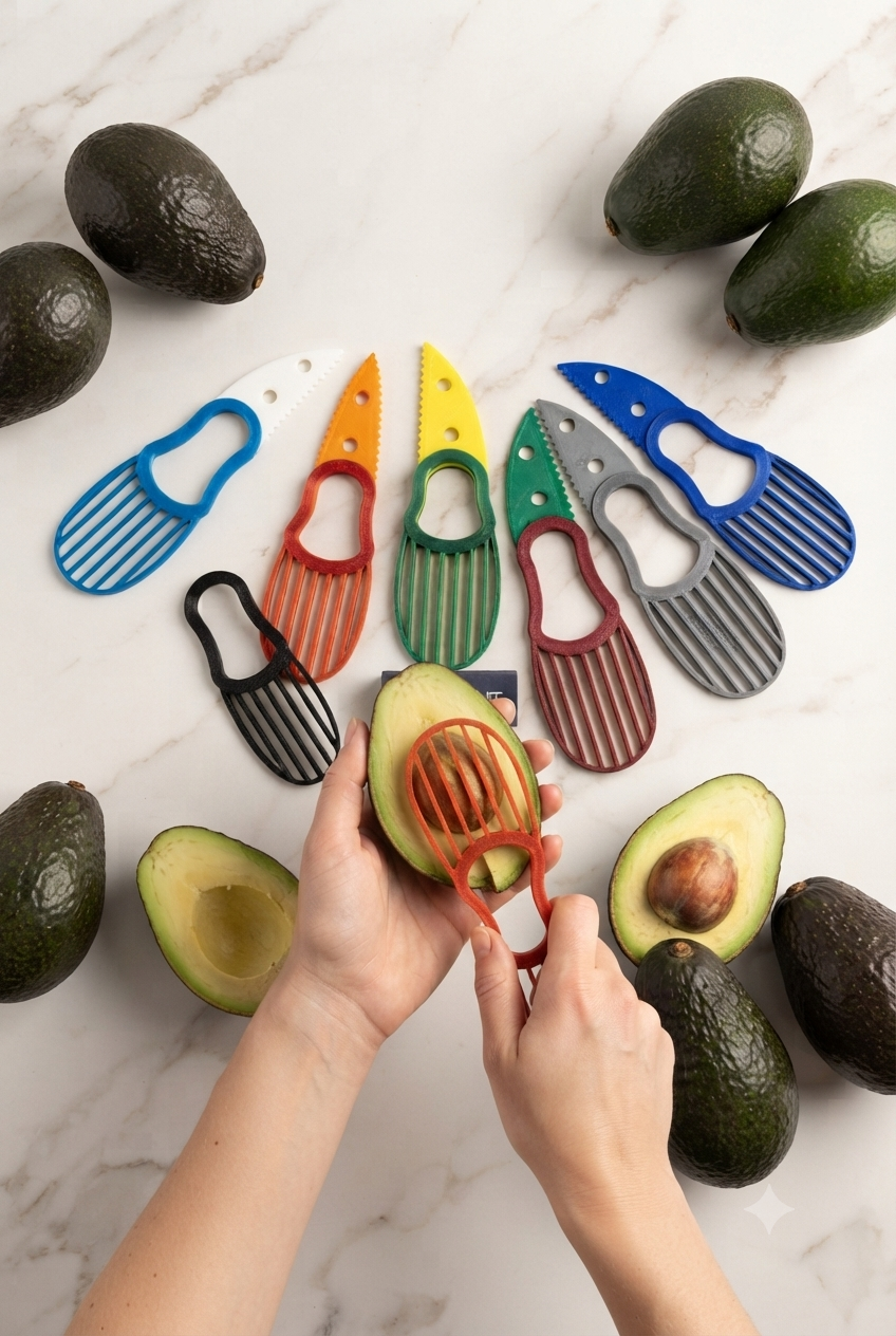 Cuchillo para Paltas Ergonómico