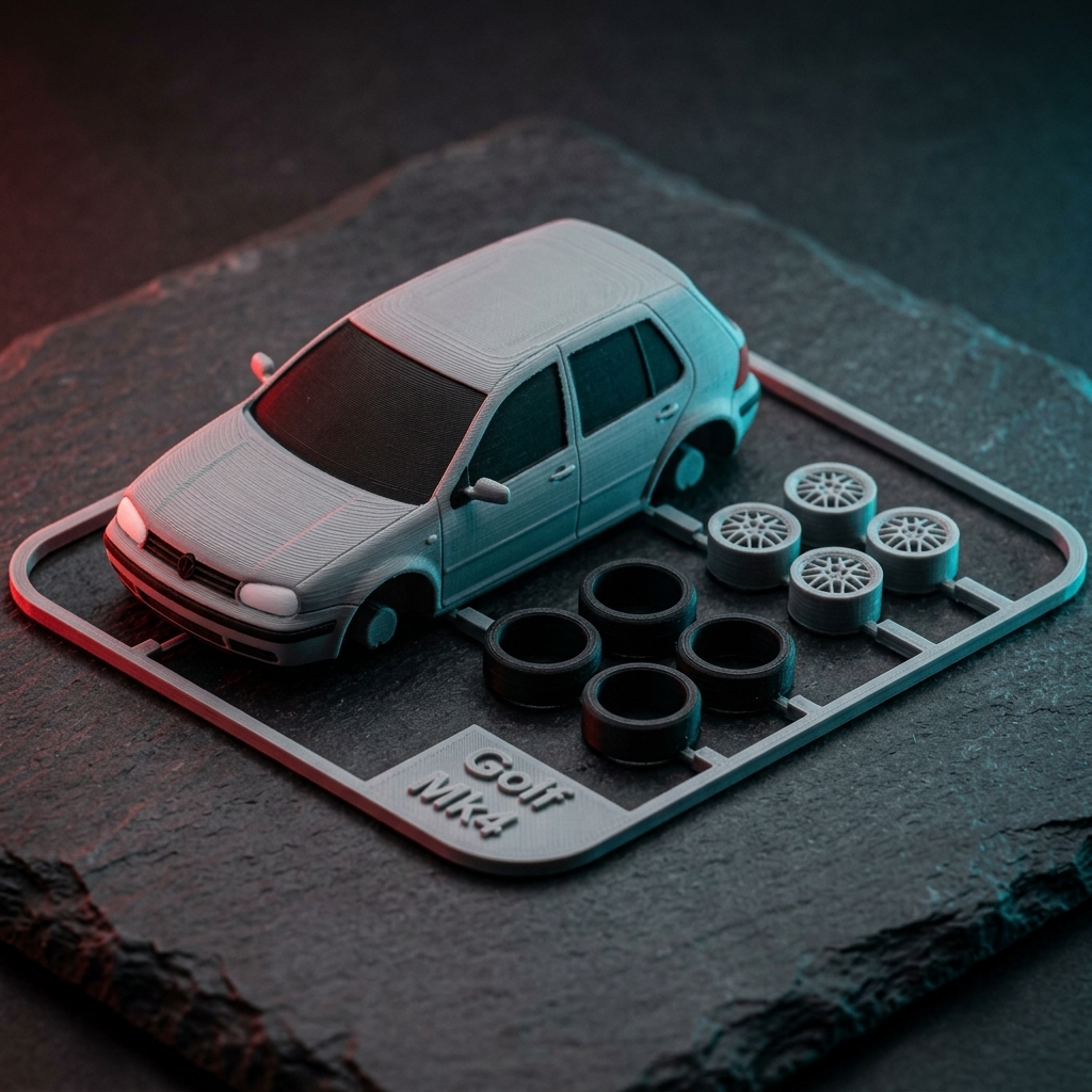 Kit Card de Autos y Vehículos Coleccionables para Armar