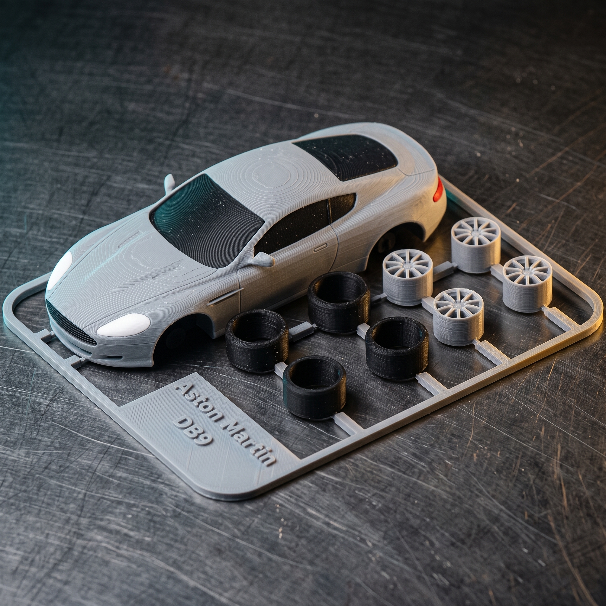 Kit Card de Autos y Vehículos Coleccionables para Armar