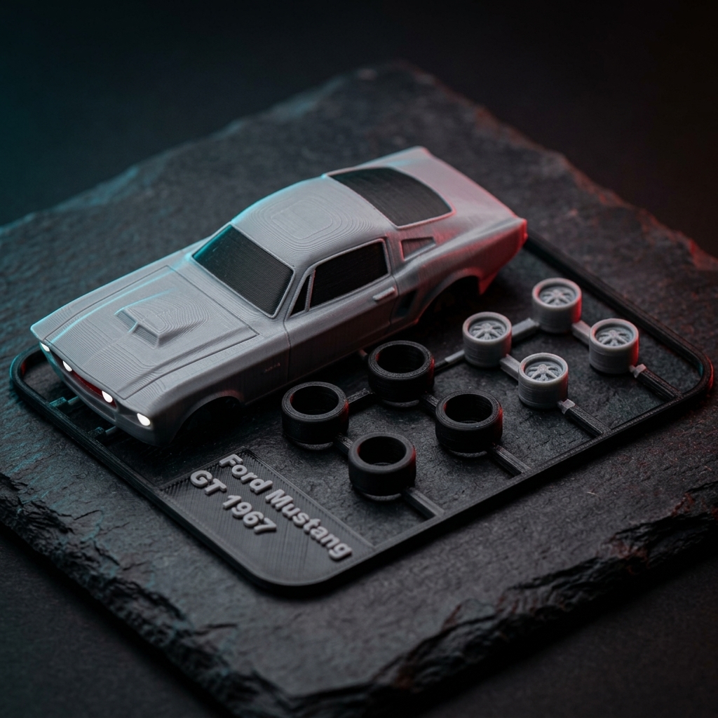 Kit Card de Autos y Vehículos Coleccionables para Armar
