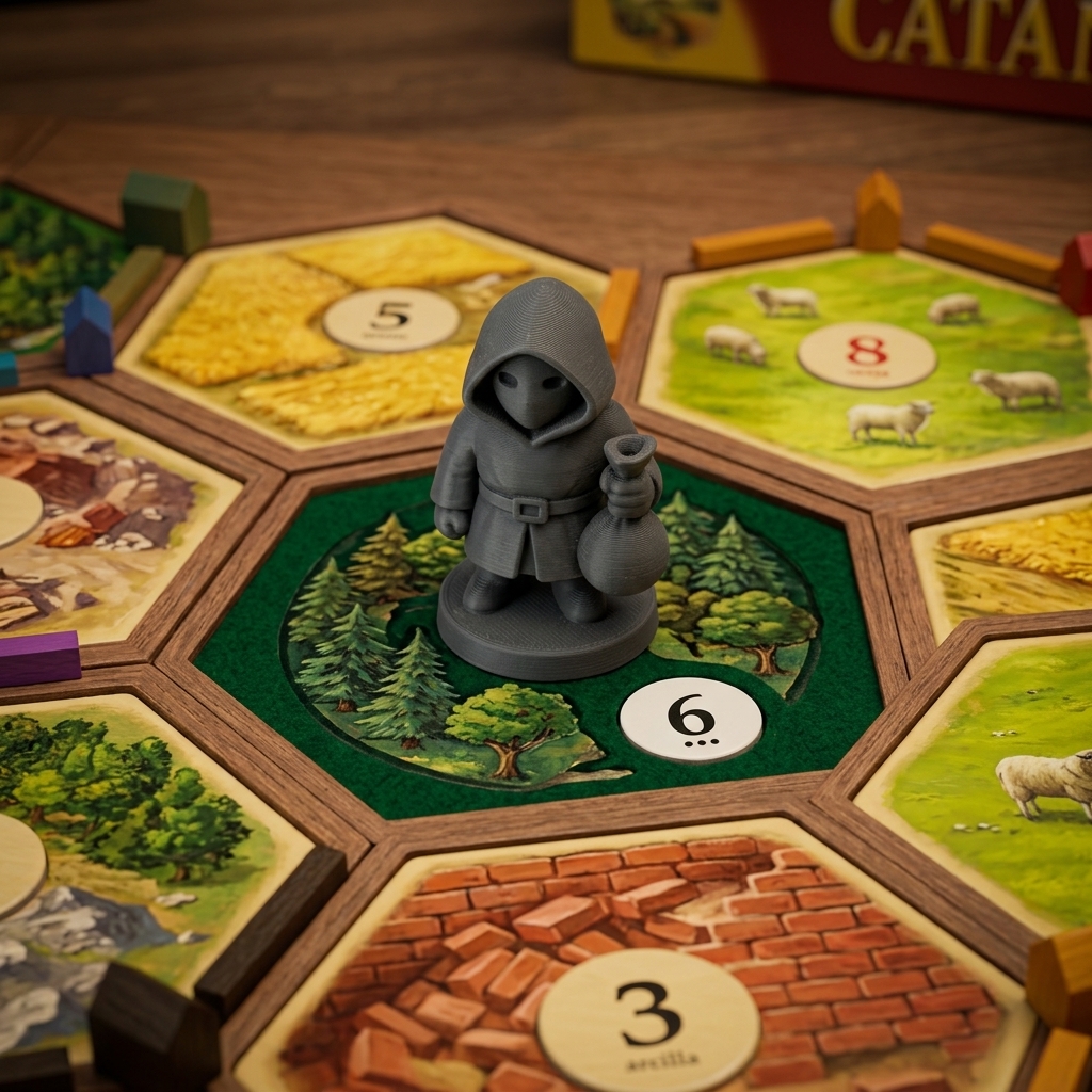 Fichas de Reemplazo para Catan - Kit Completo para 4 Jugadores