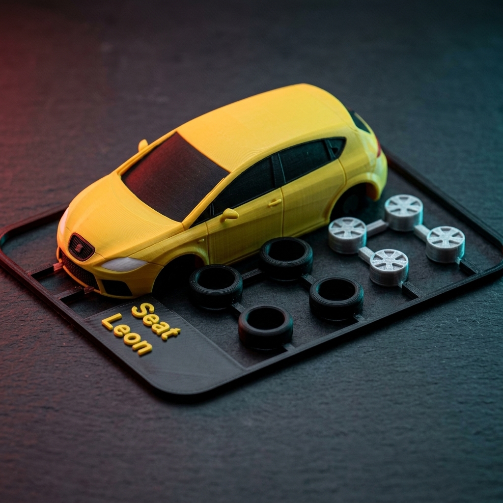 Kit Card de Autos y Vehículos Coleccionables para Armar