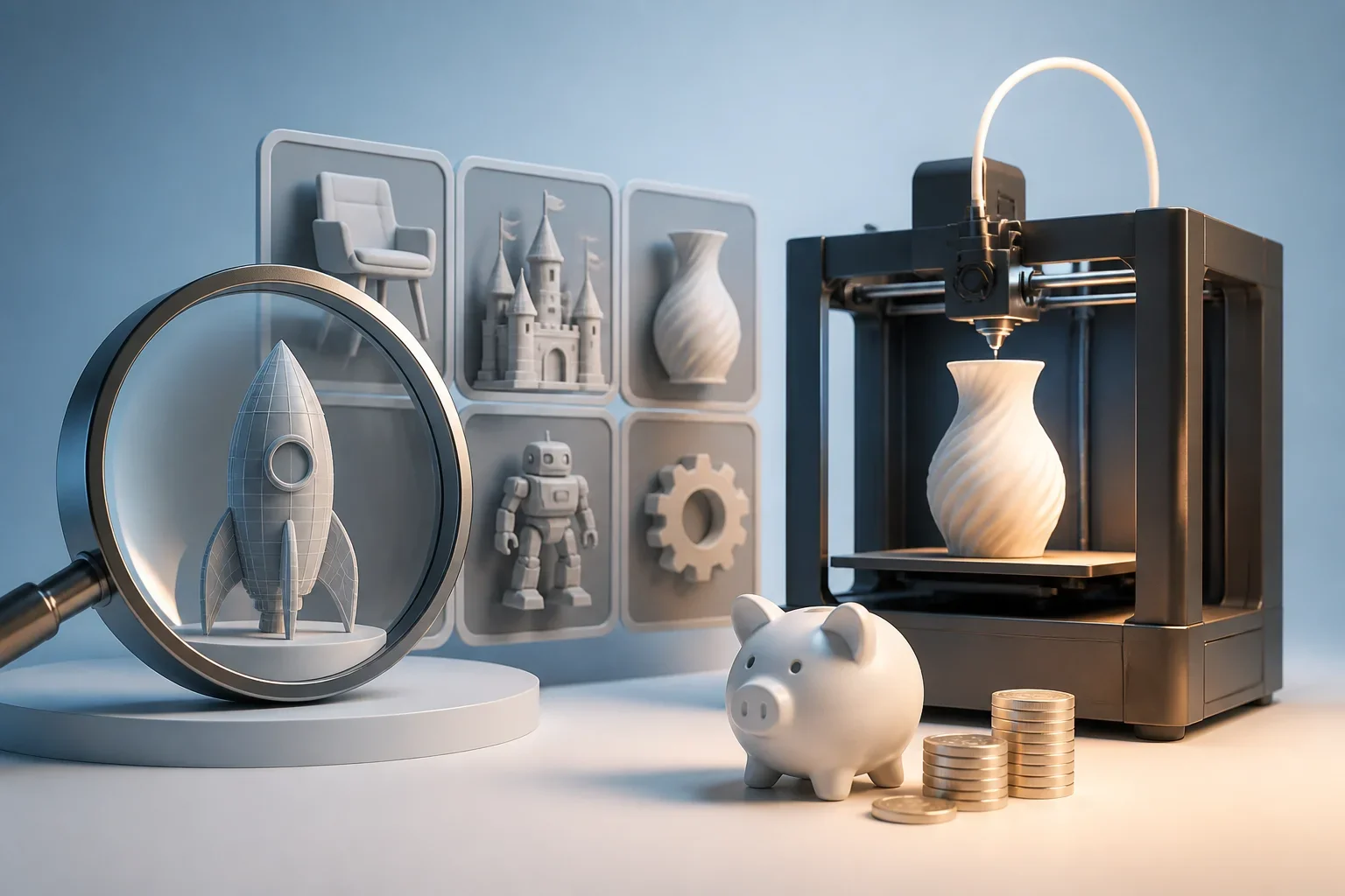 Guía Definitiva: Cómo buscar y encontrar modelos 3D para imprimir (y ahorrar dinero)